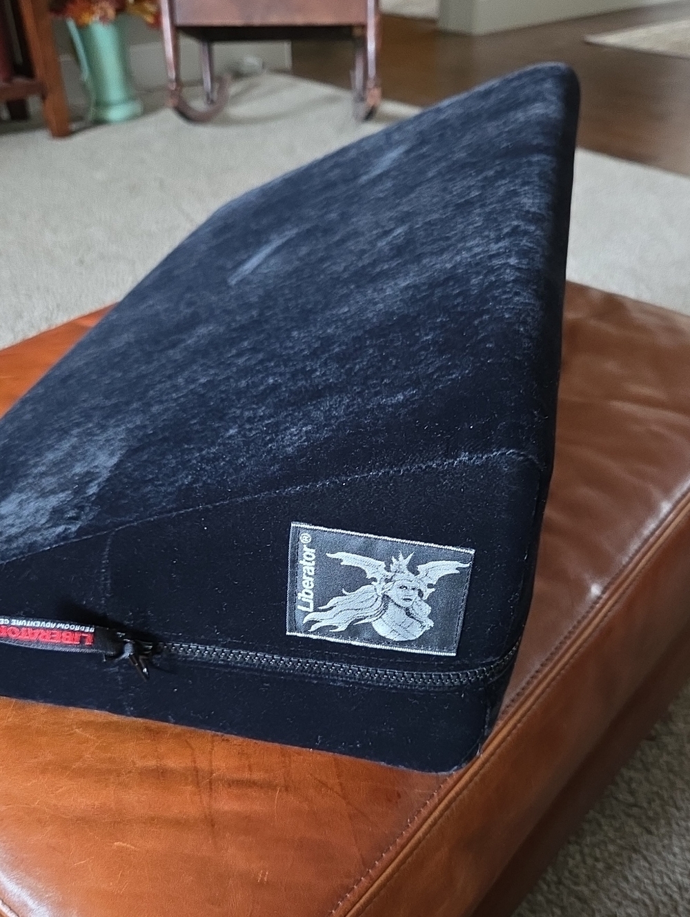 Wedge The Original Positioning Pillow In Blue 24 X 7 X 14